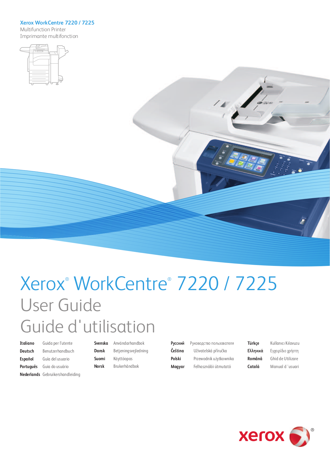 Xerox WORKCENTRE 7220 User Manual