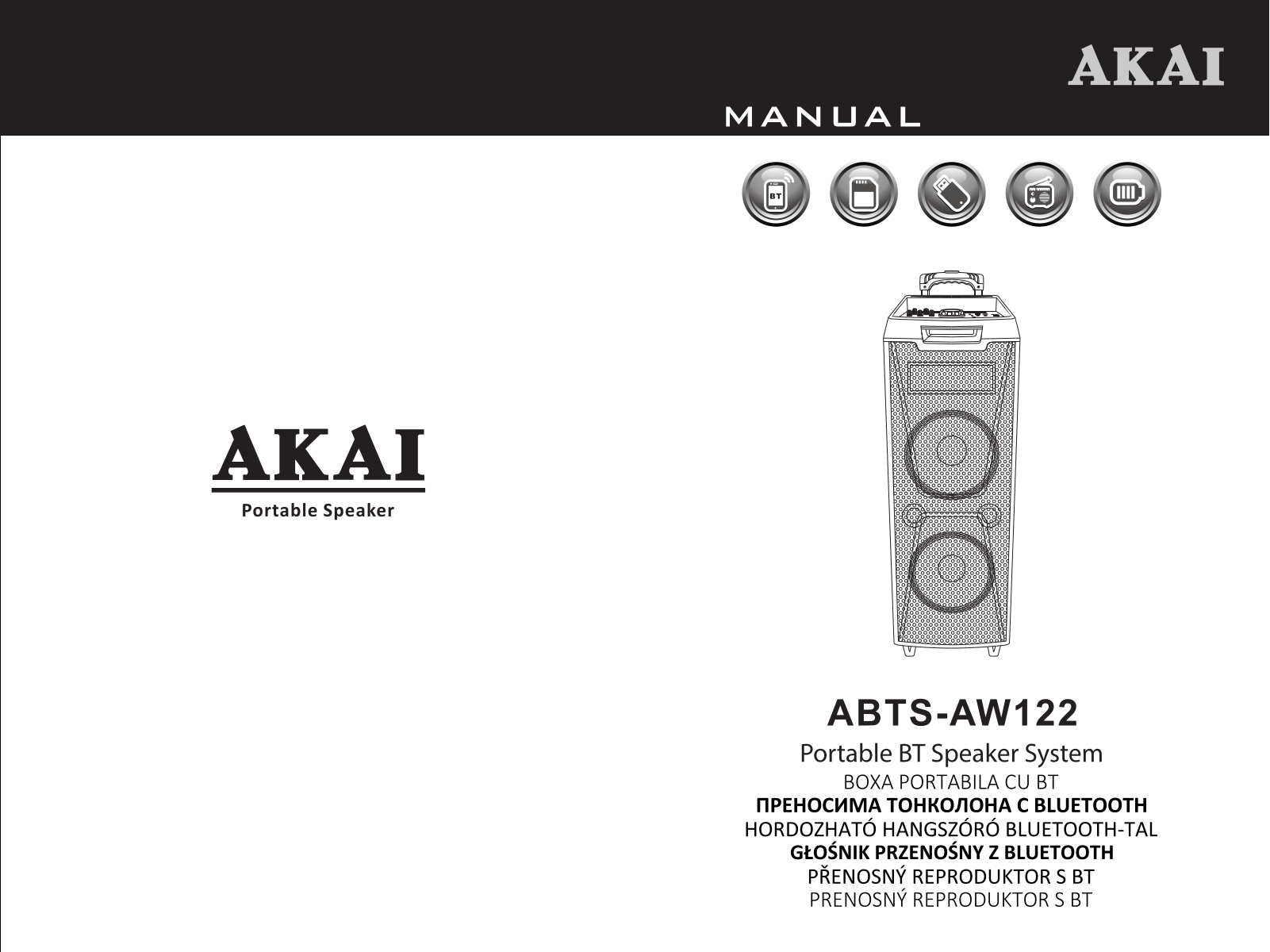 AKAI ABTS-AW122 User Manual