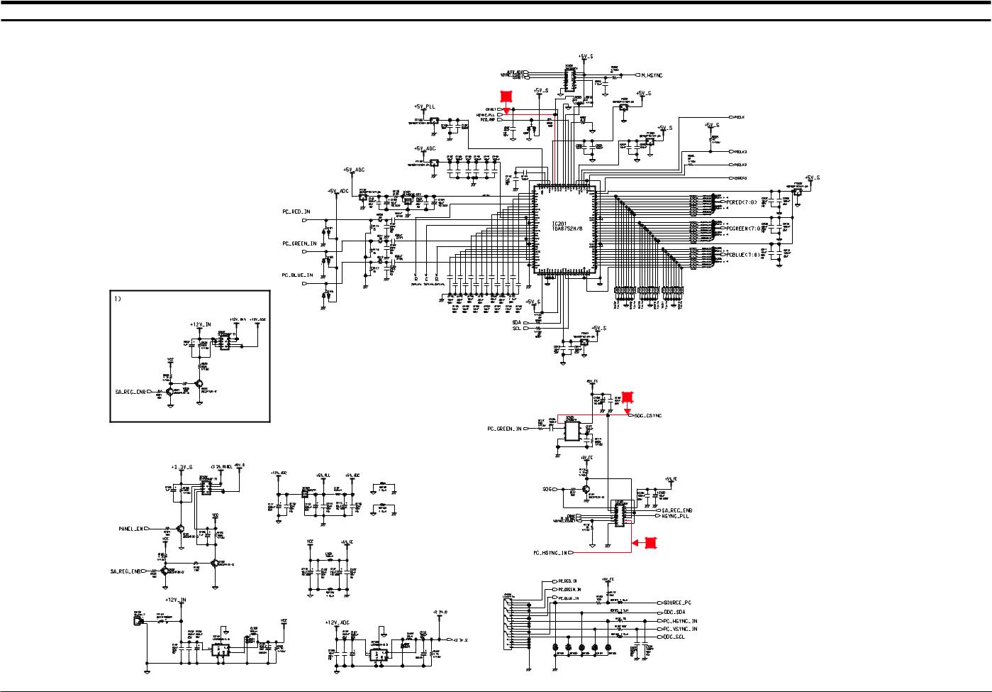 Samsung CN15LSB, CN15LSA, RN15LS-LO, RN15LSBMS, RN15LSB Schematics Diagram