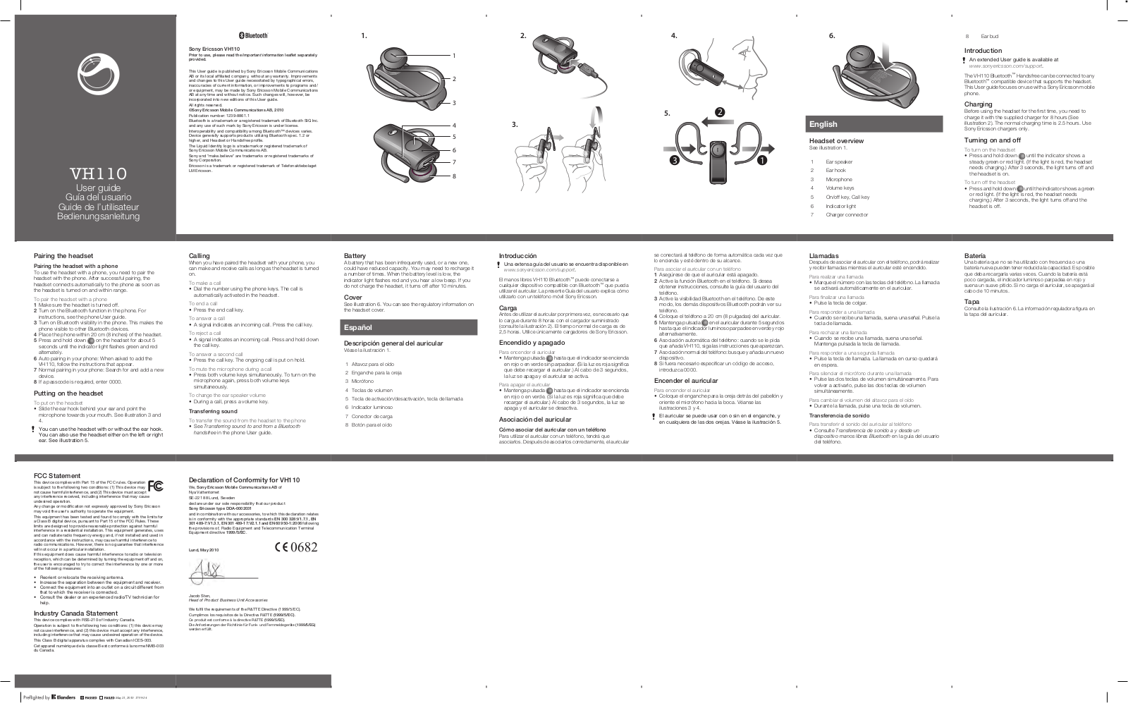 Sony DDA 2031 User Manual