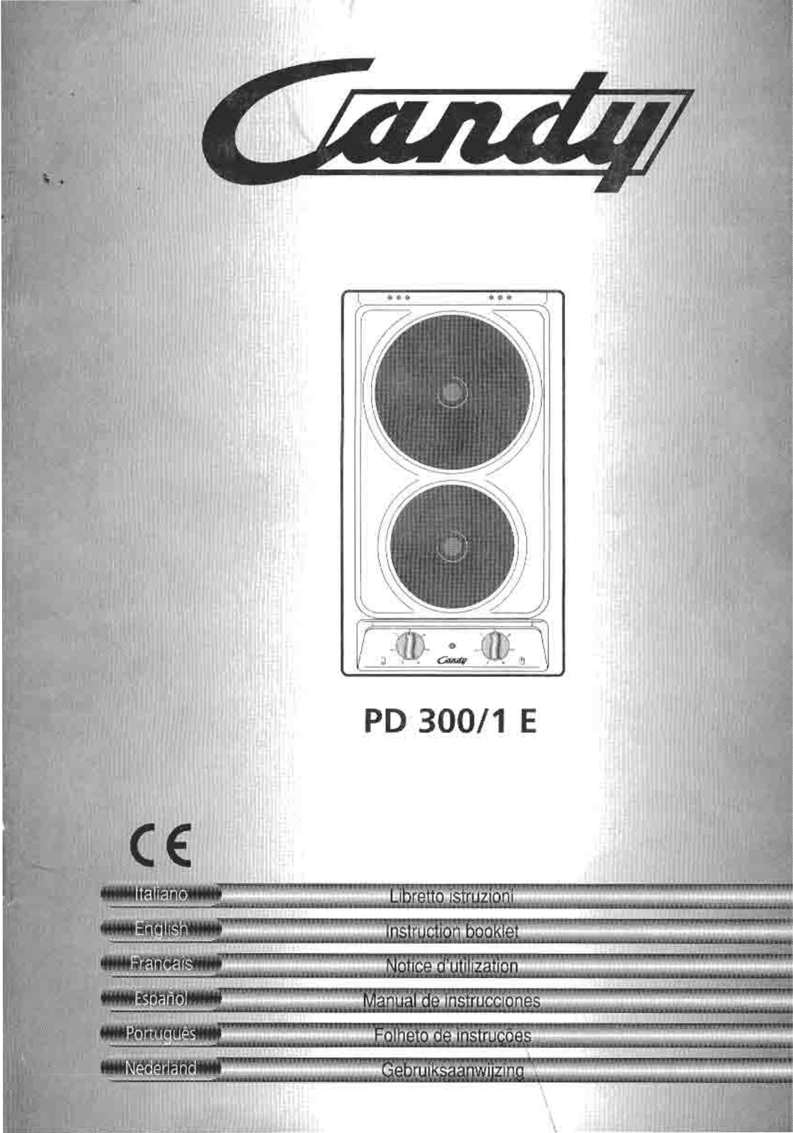 CANDY PD300-1 E User Manual