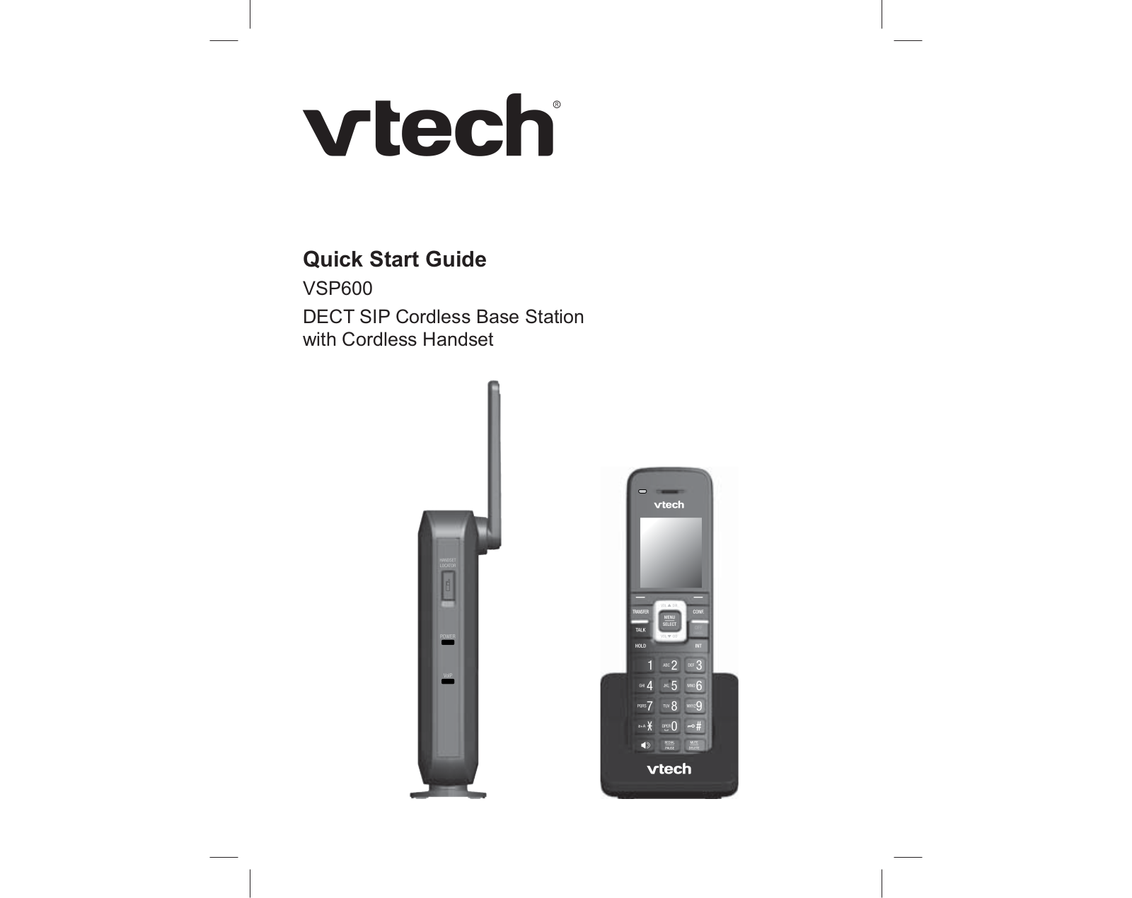 VTech Telecommunications 80 9354 00 User Manual