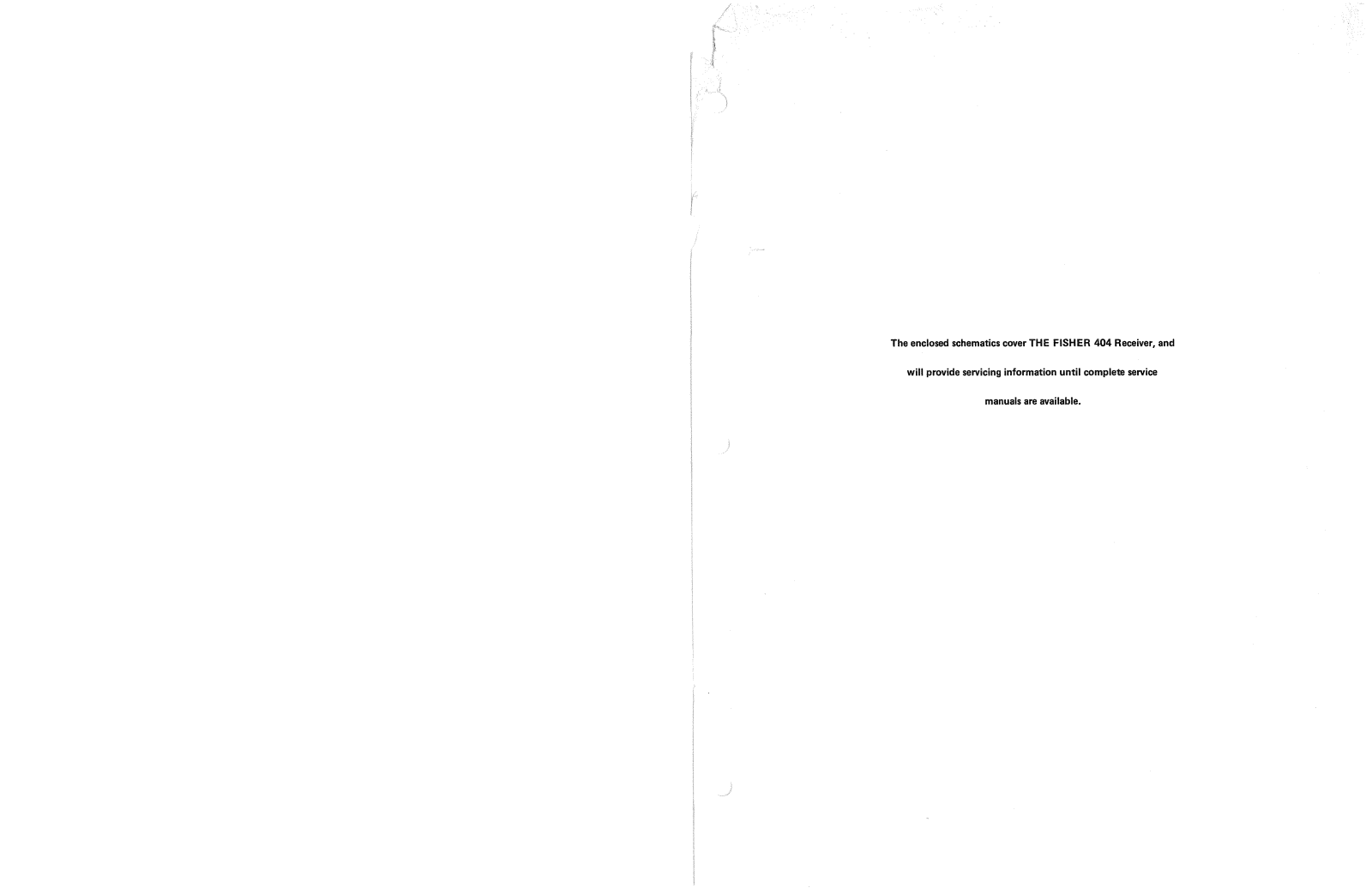 Fisher Radio 404 Schematic - ManualMachine.com