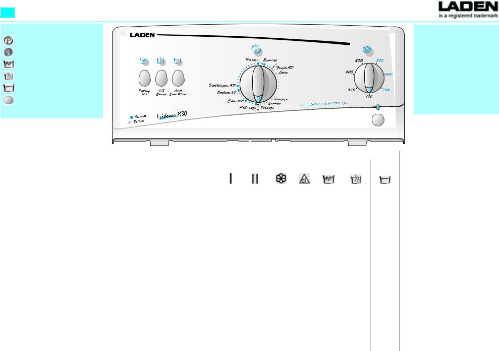 Whirlpool EV 7130 INSTRUCTION FOR USE