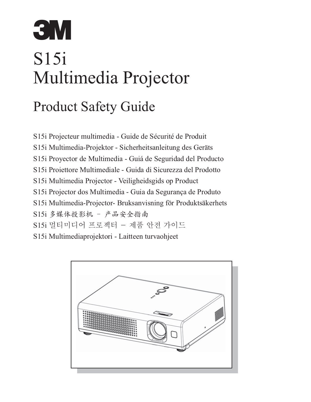 3M S15I Instructions Manual