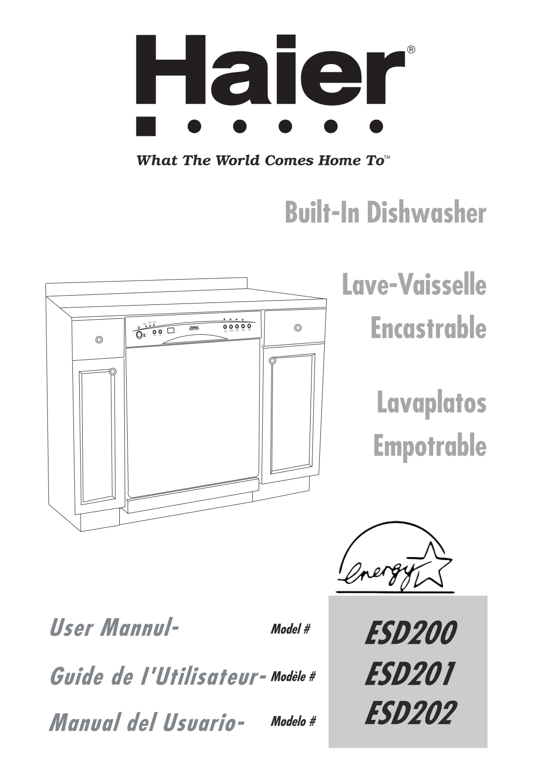 Haier ESD201, ESD202 User Manual