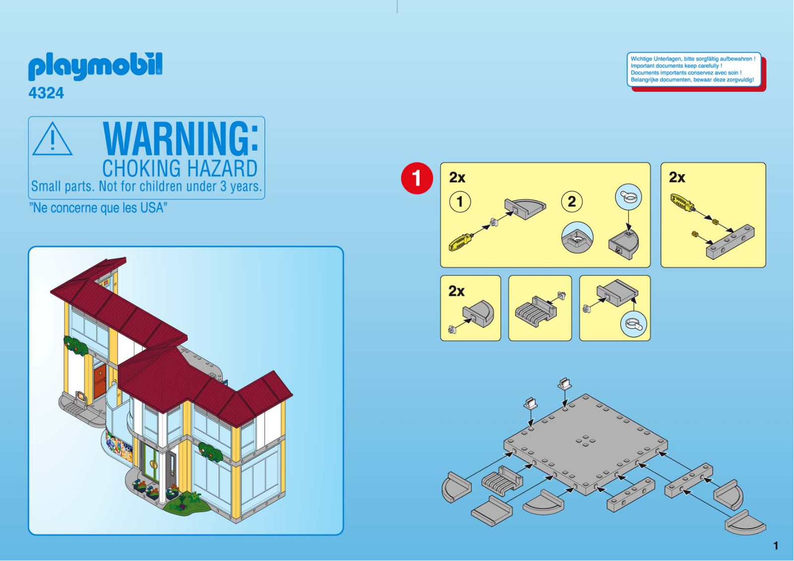 Playmobil 4324 Instructions