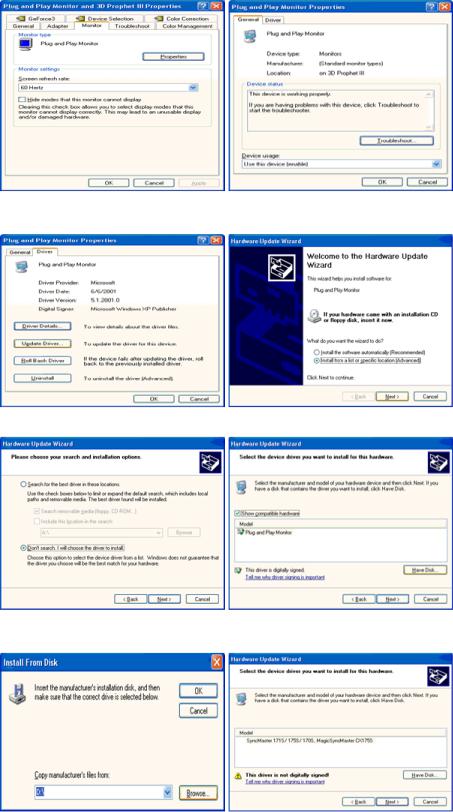 Samsung SYNCMASTER 173P, SYNCMASTER 193P User Manual