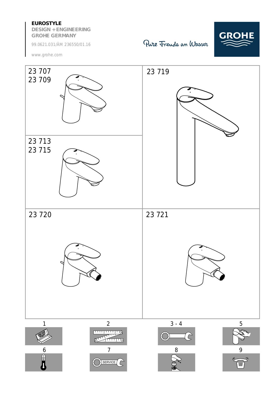 Grohe 23715003 User guide