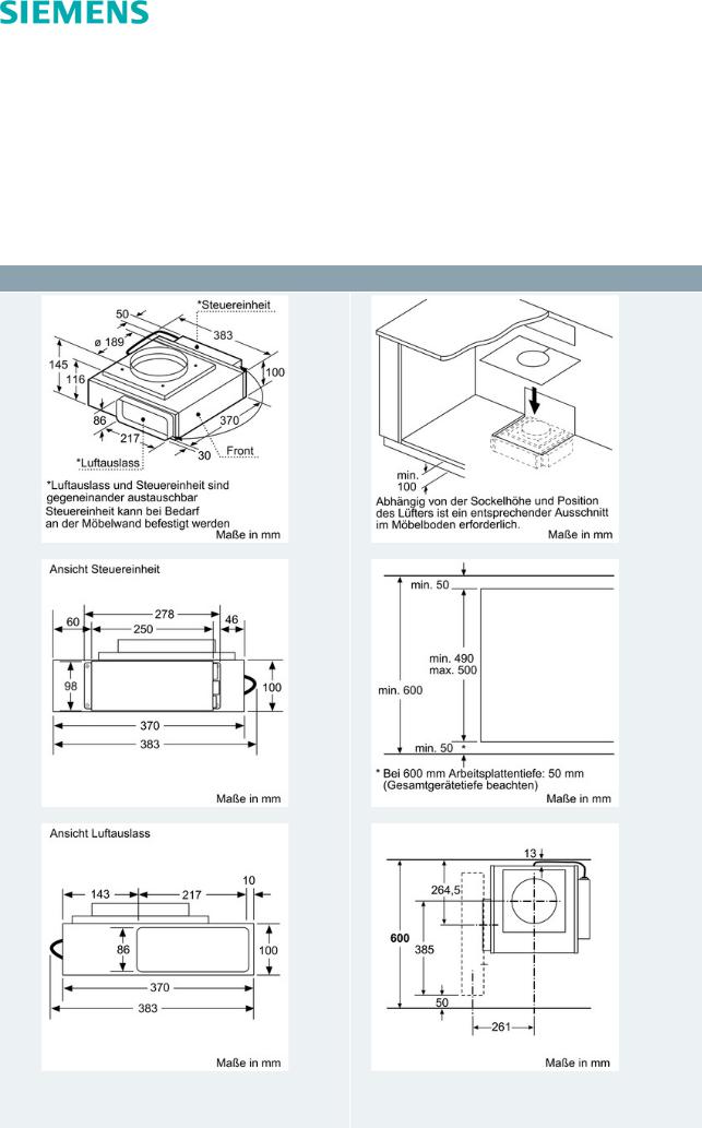 Siemens LF16VA570 User Manual