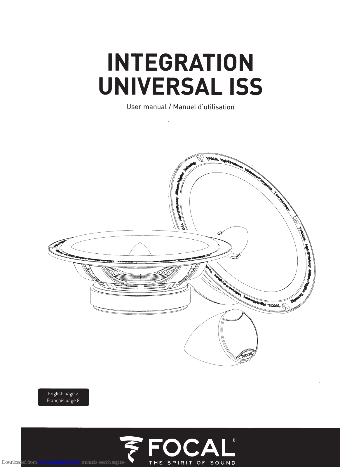 Focal ISS 130, ISS 165, ISS 170, ISS 200, ISS 570 User Manual - ManualMachine.com