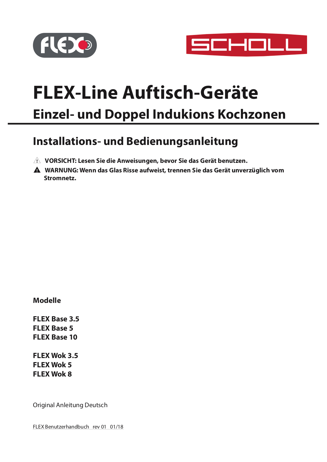 Scholl FLEX Wok 5 User guide