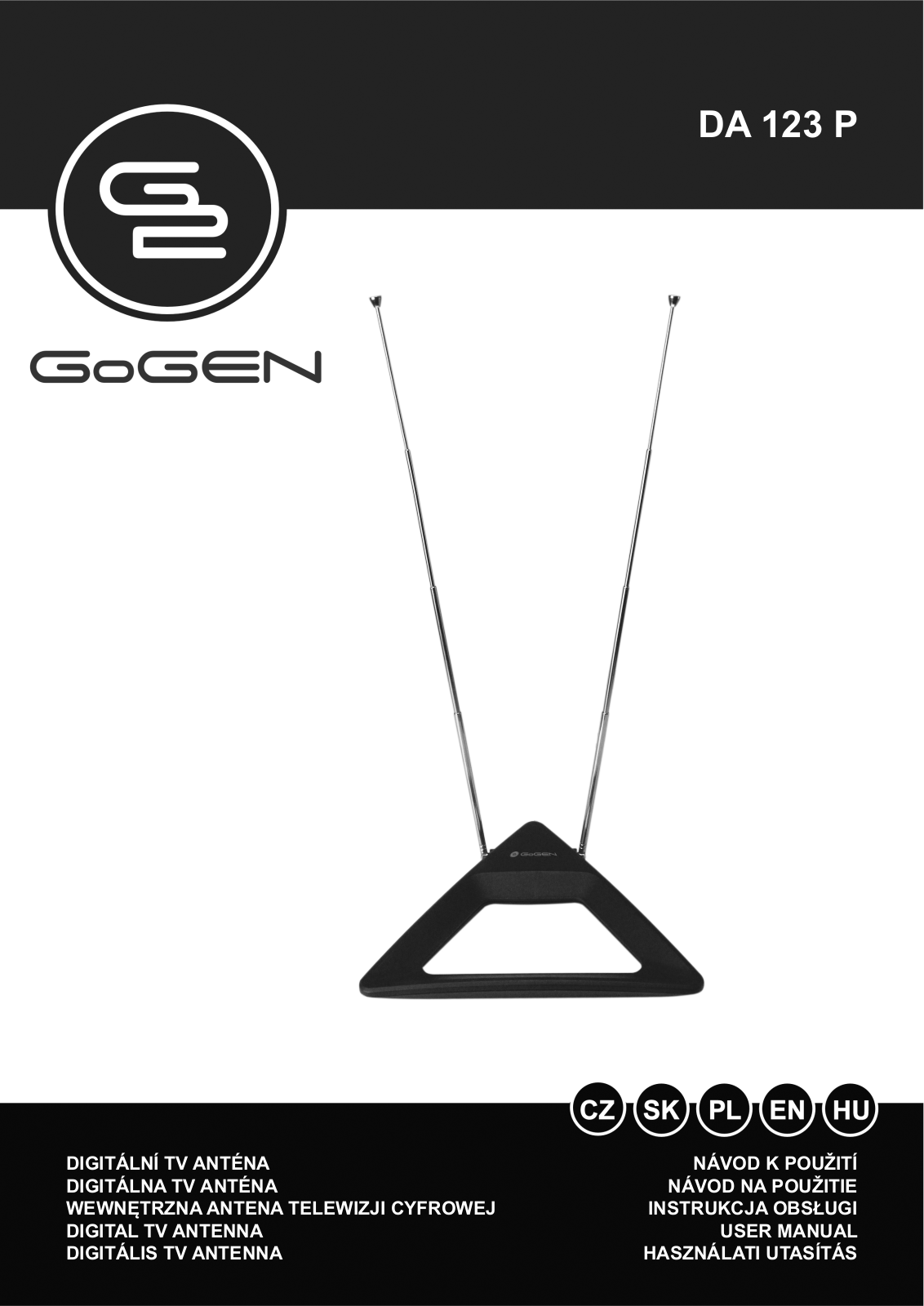 GoGEN GOGDA123P User Manual