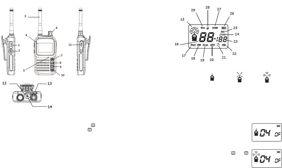 Alinco DJ-FX 446 User manual