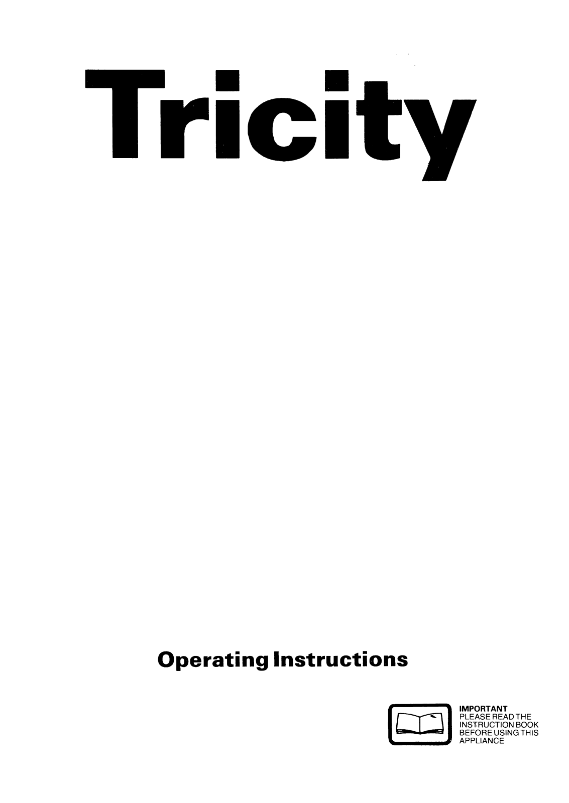 TRICITY BENDIX 1657A, 1657 User Manual