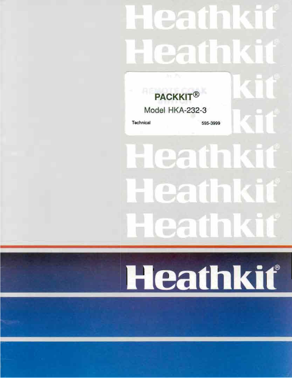 Heathkit HK-A232-3 User Manual