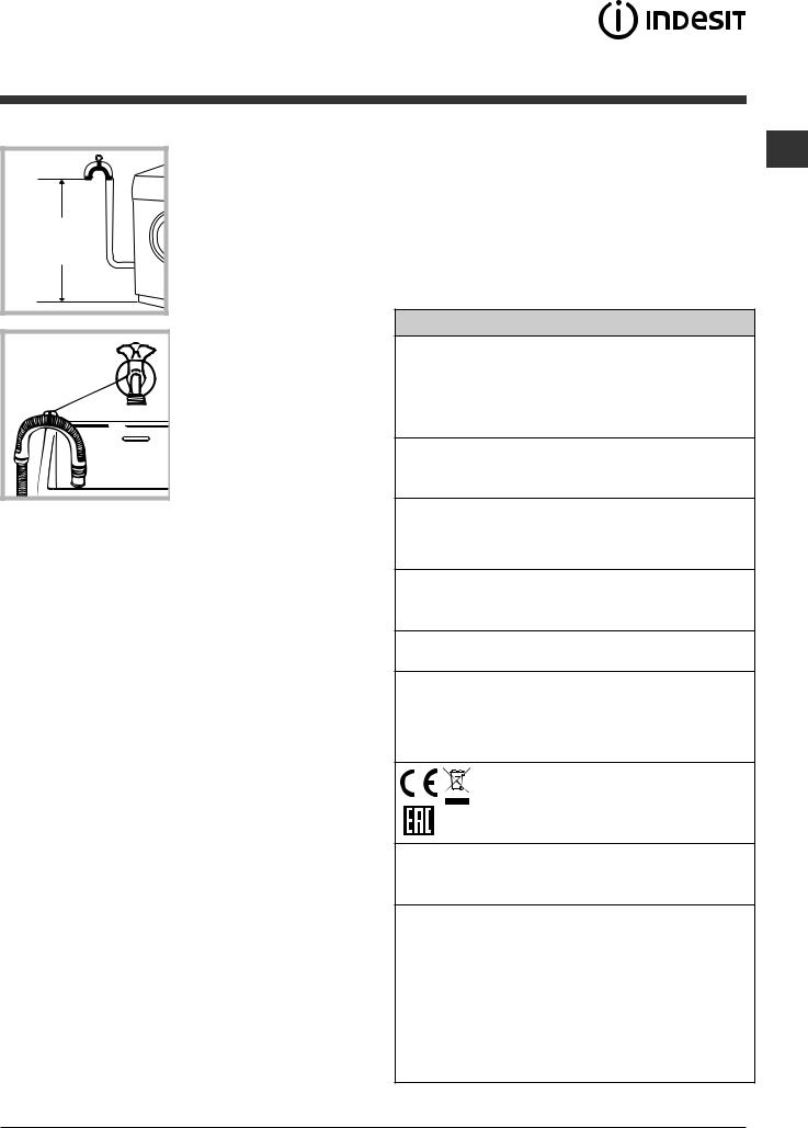 INDESIT EWSD 61031 CIS User Manual