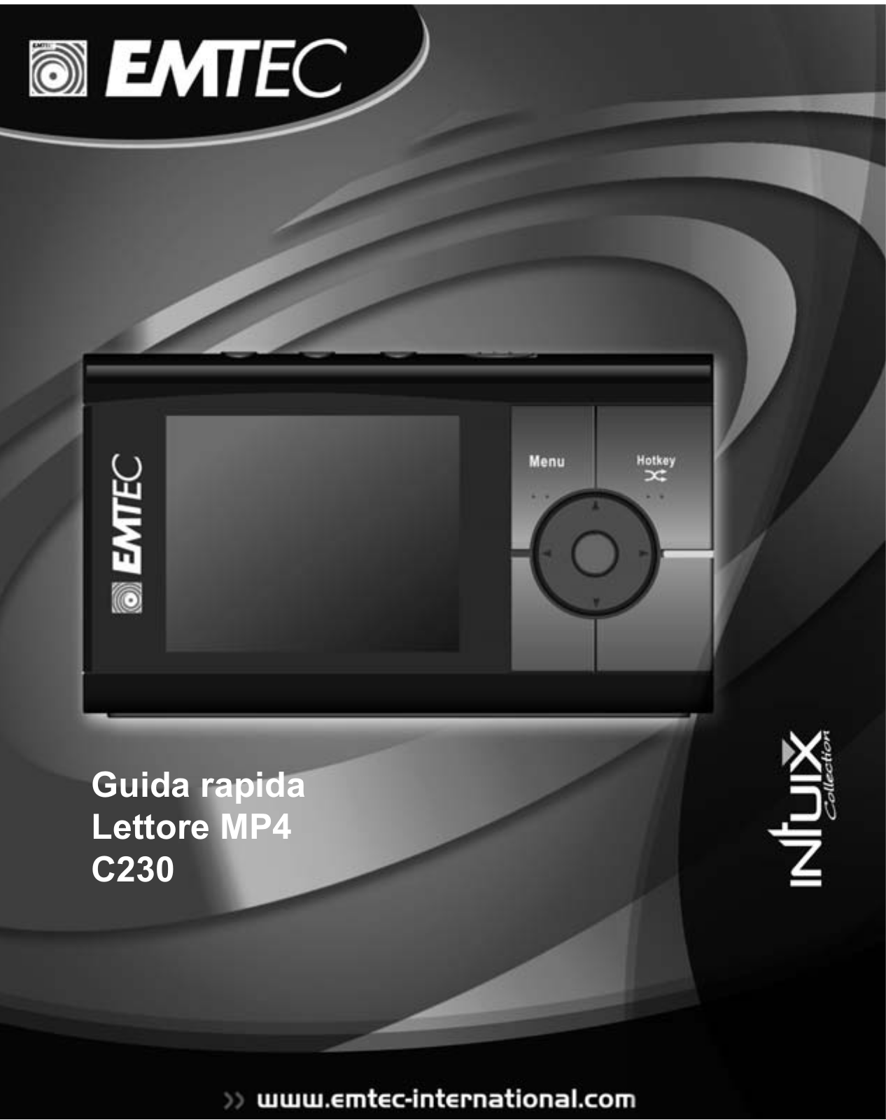 Emtec MP4 PLAYER C230 Quick start gudie