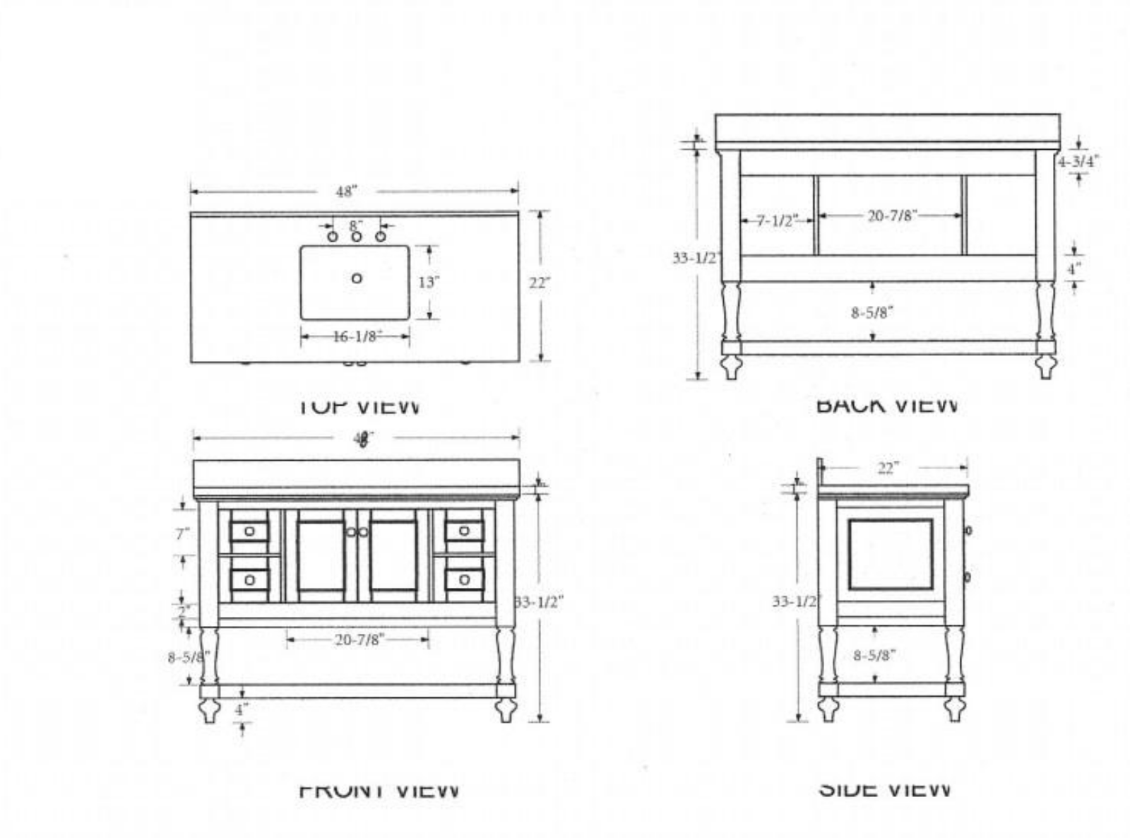 Birch Lane™ BL23094 Dimensions - ManualMachine.com