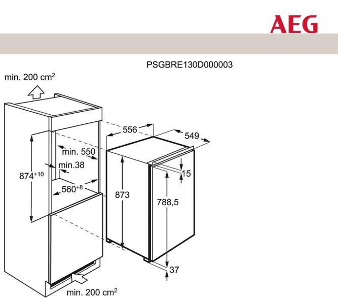 AEG SFE68821AF USER MANUAL