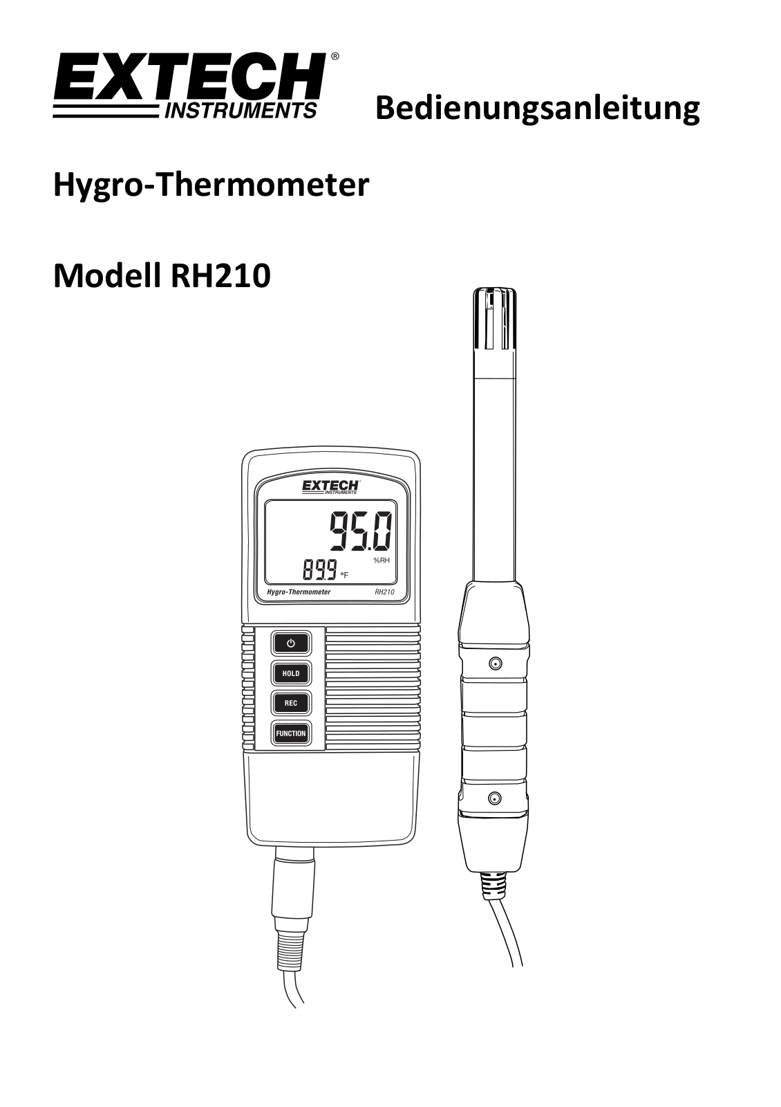 Extech RH210 User Manual