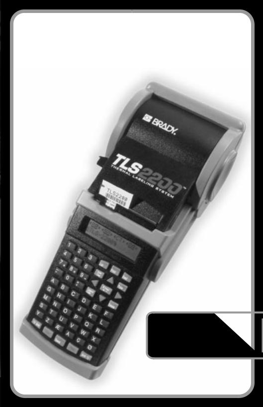 Brady TLS 2200 User Manual