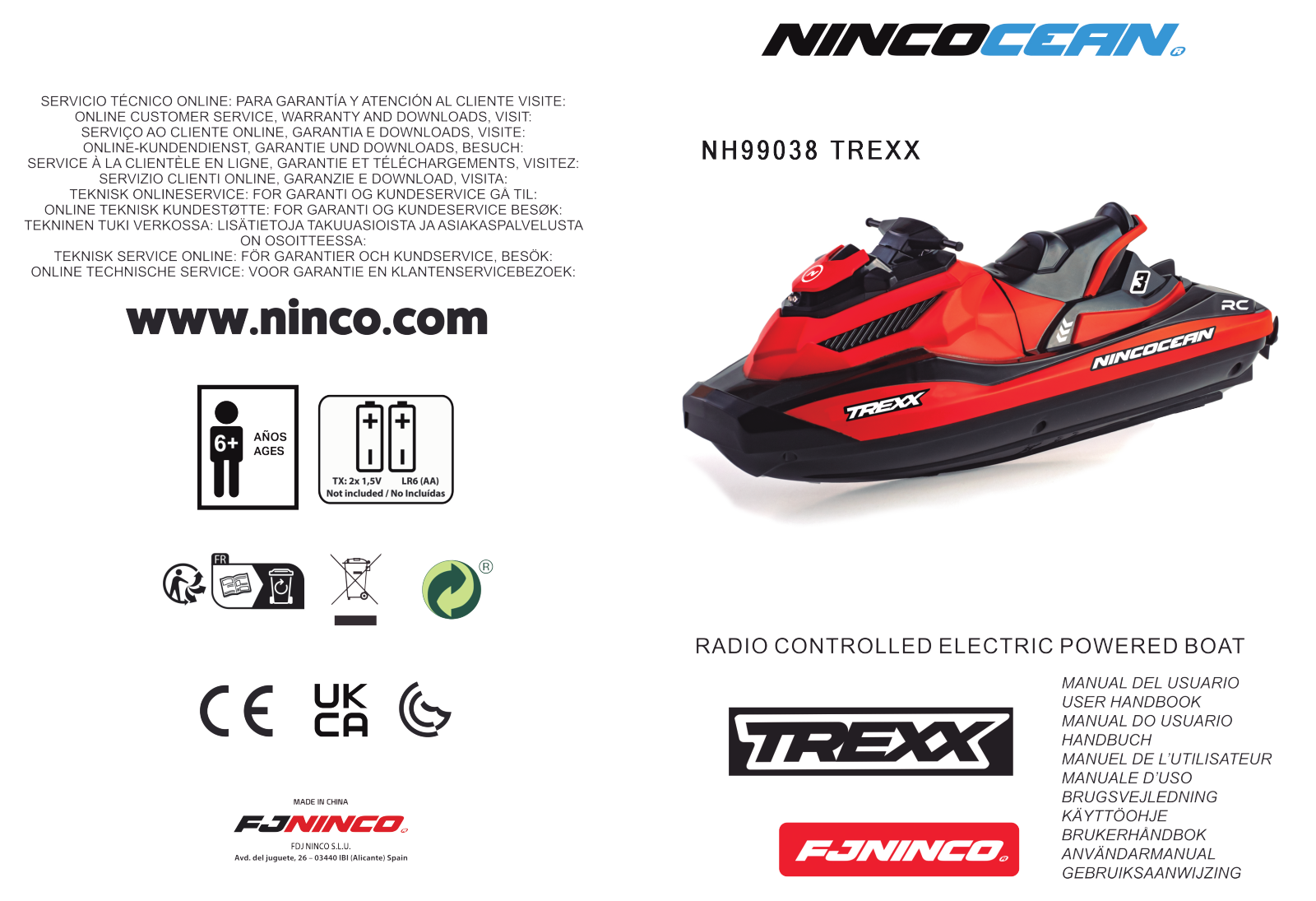 Ninco NH99038 User guide - ManualMachine.com