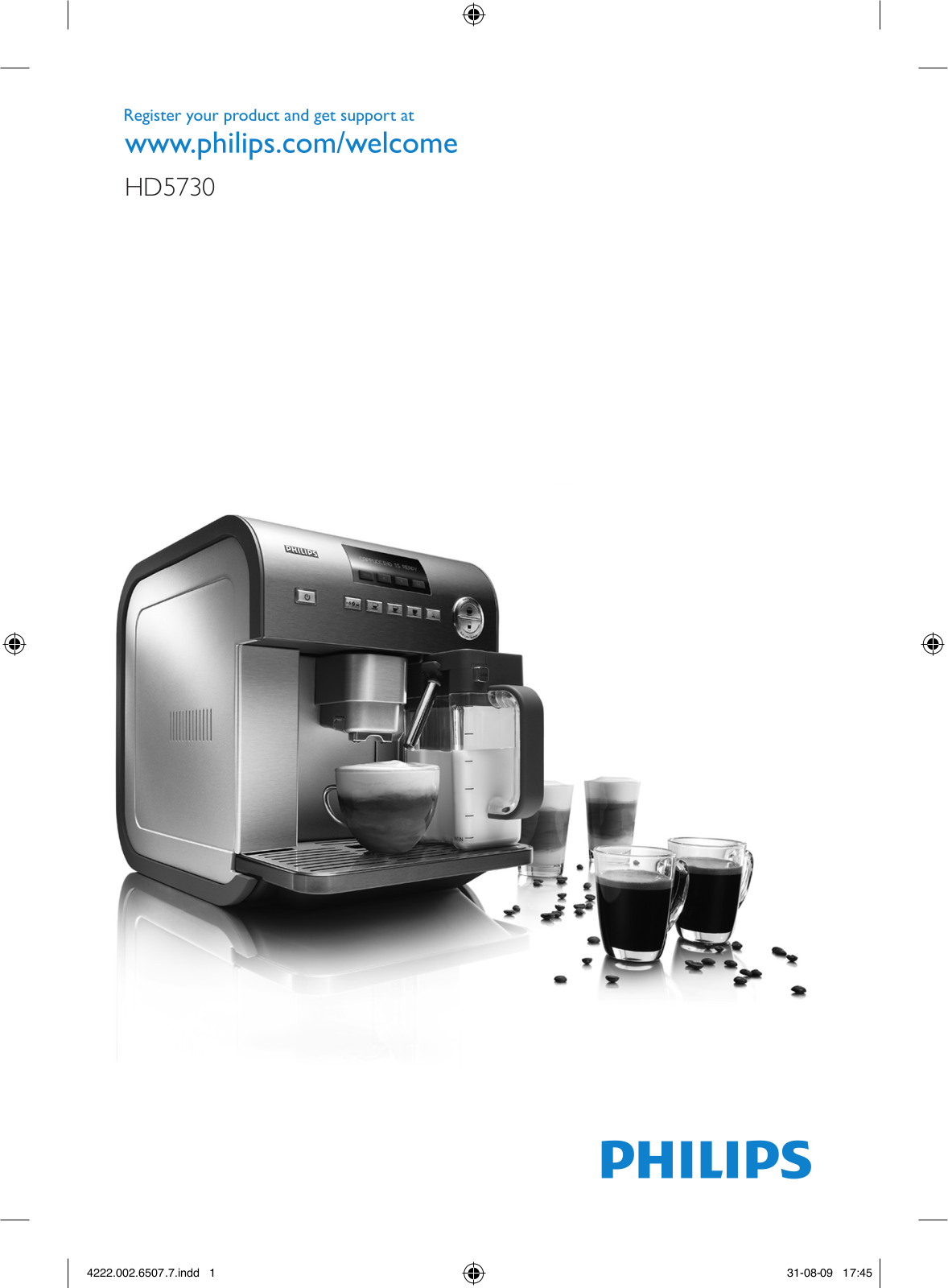 Philips Kaffeevollautomat User Manual