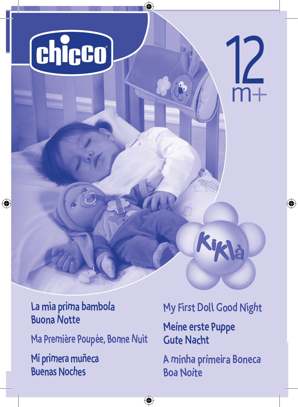 CHICCO MY FIRST DOLL GOOD NIGHT User Manual