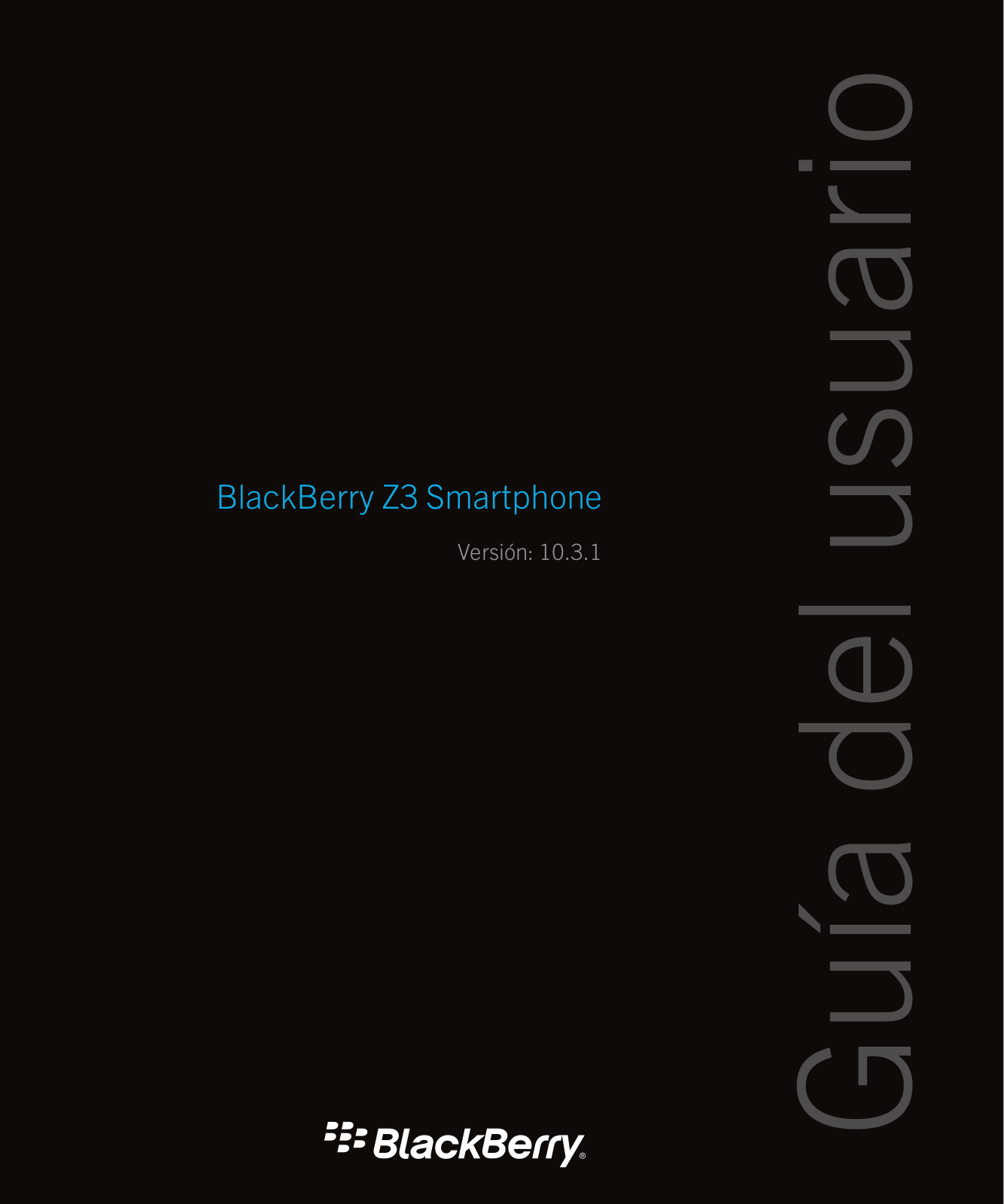 BlackBerry Z3 - v10.3.1 Instrucciones de Funcionamiento