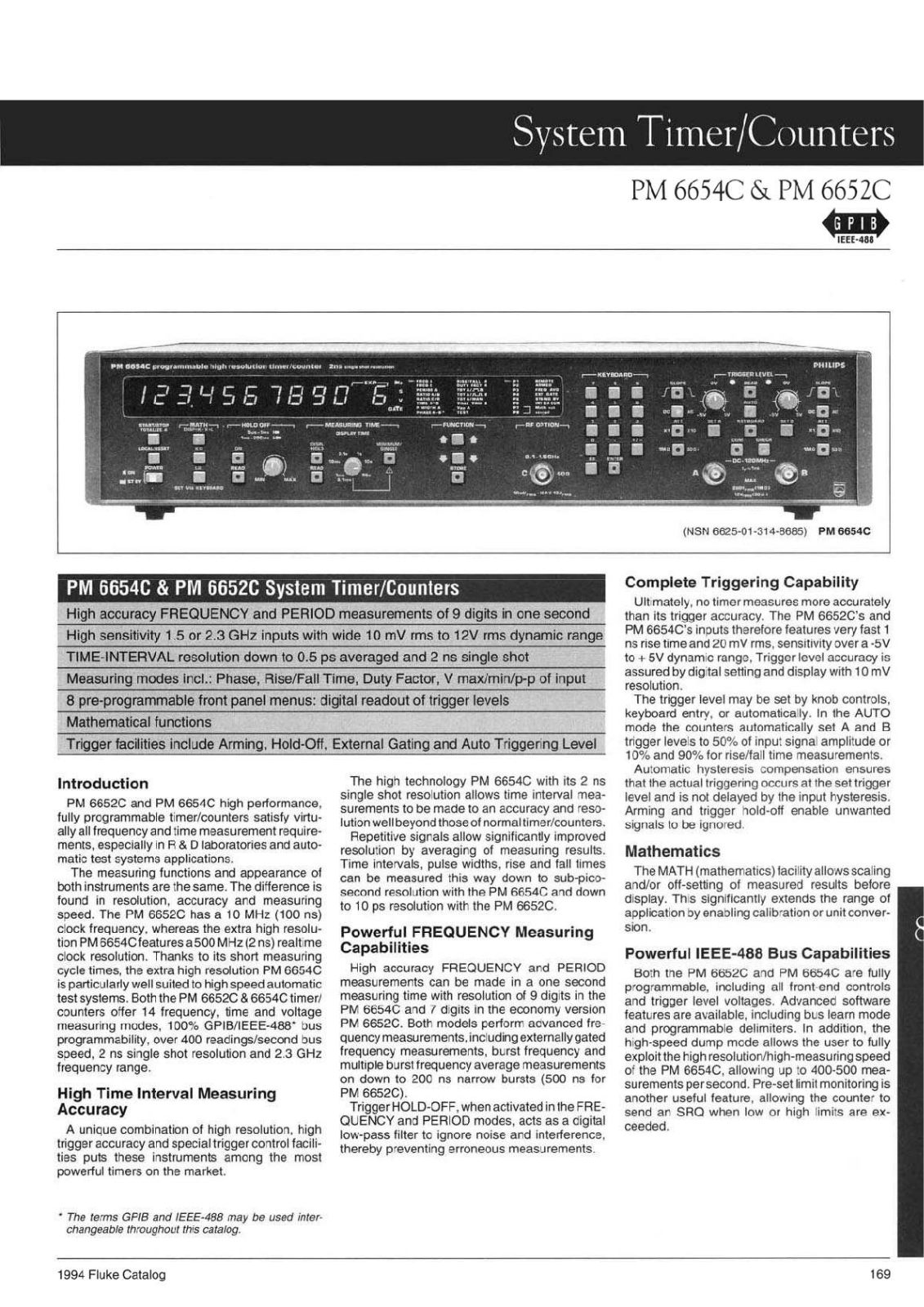 Philips PM6654C, PM6652C User Manual