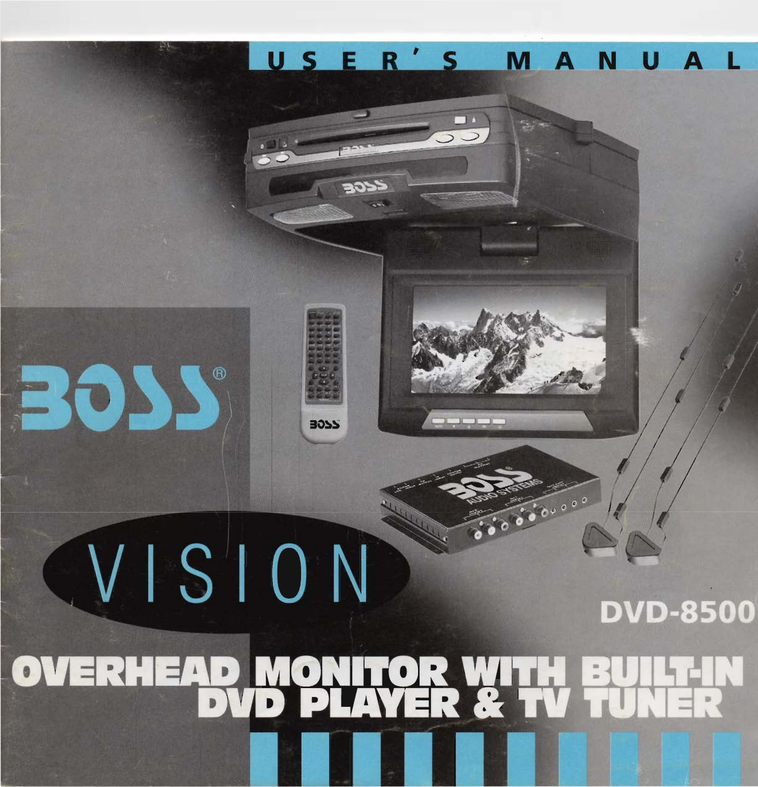 Boss Audio DVD-8500 User Manual