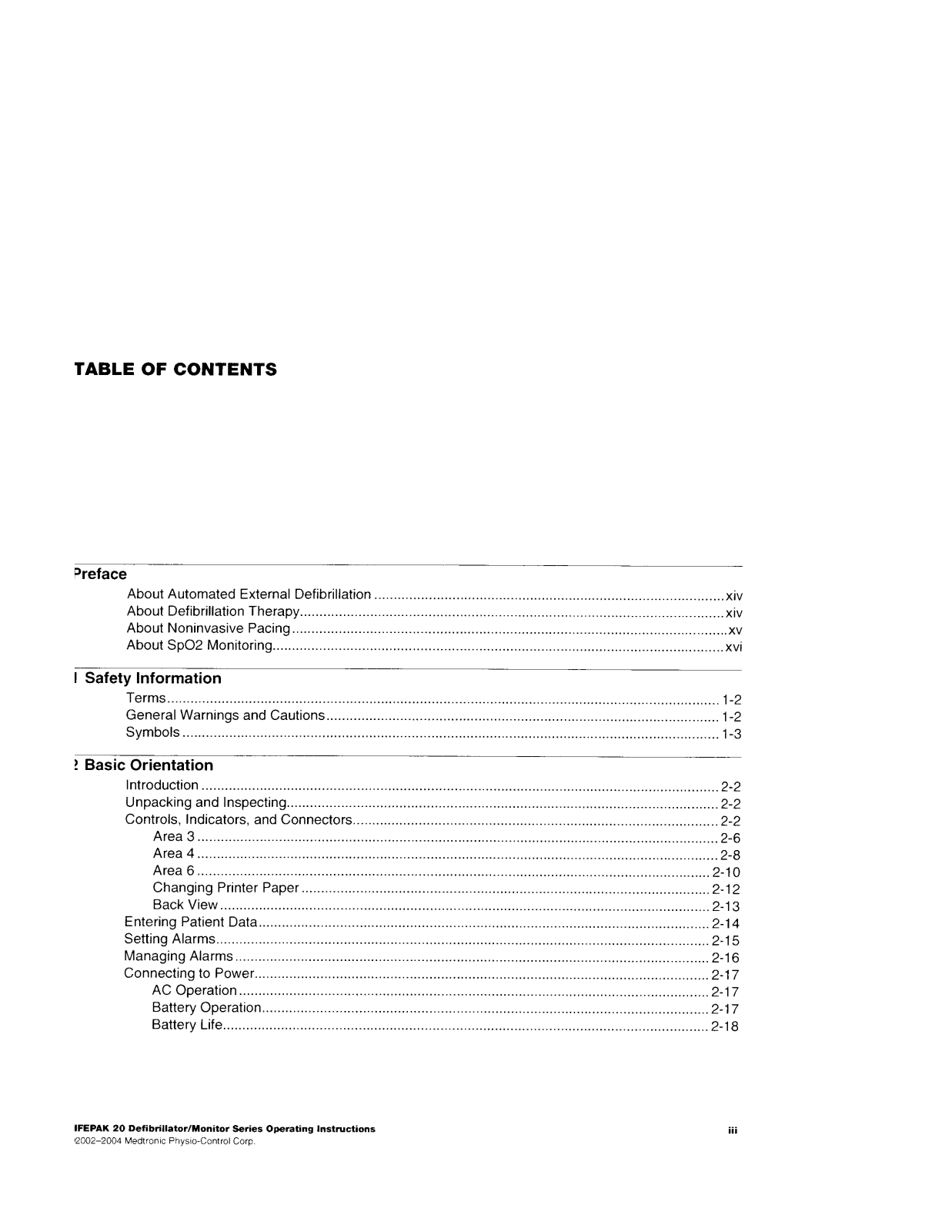 Medtronic Physio-Control Lifepak 20 User Manual