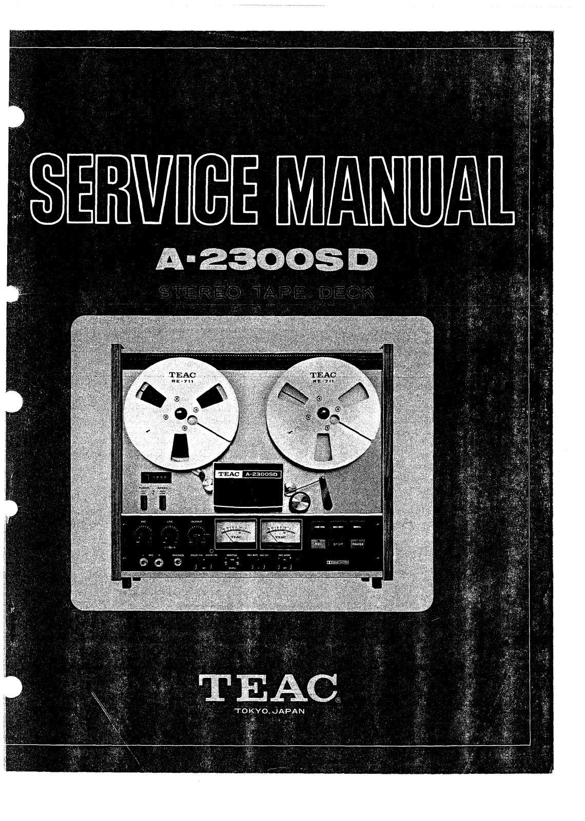 Teac A-2300-SD Service Manual