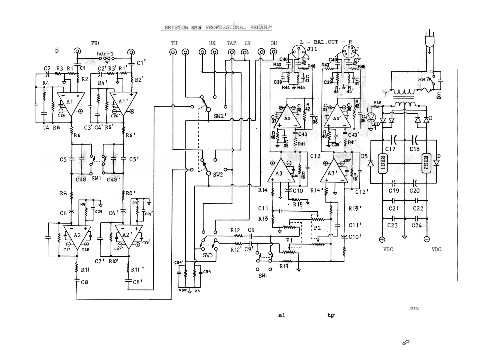 Bryston BP-5 Schematic - ManualMachine.com