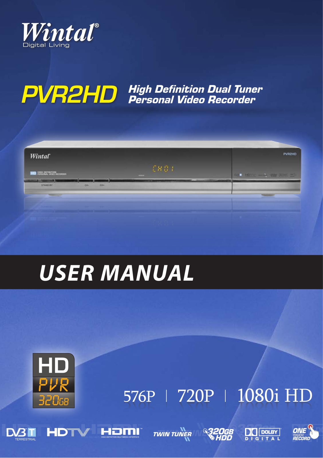 Wintal PVR2HD User Manual