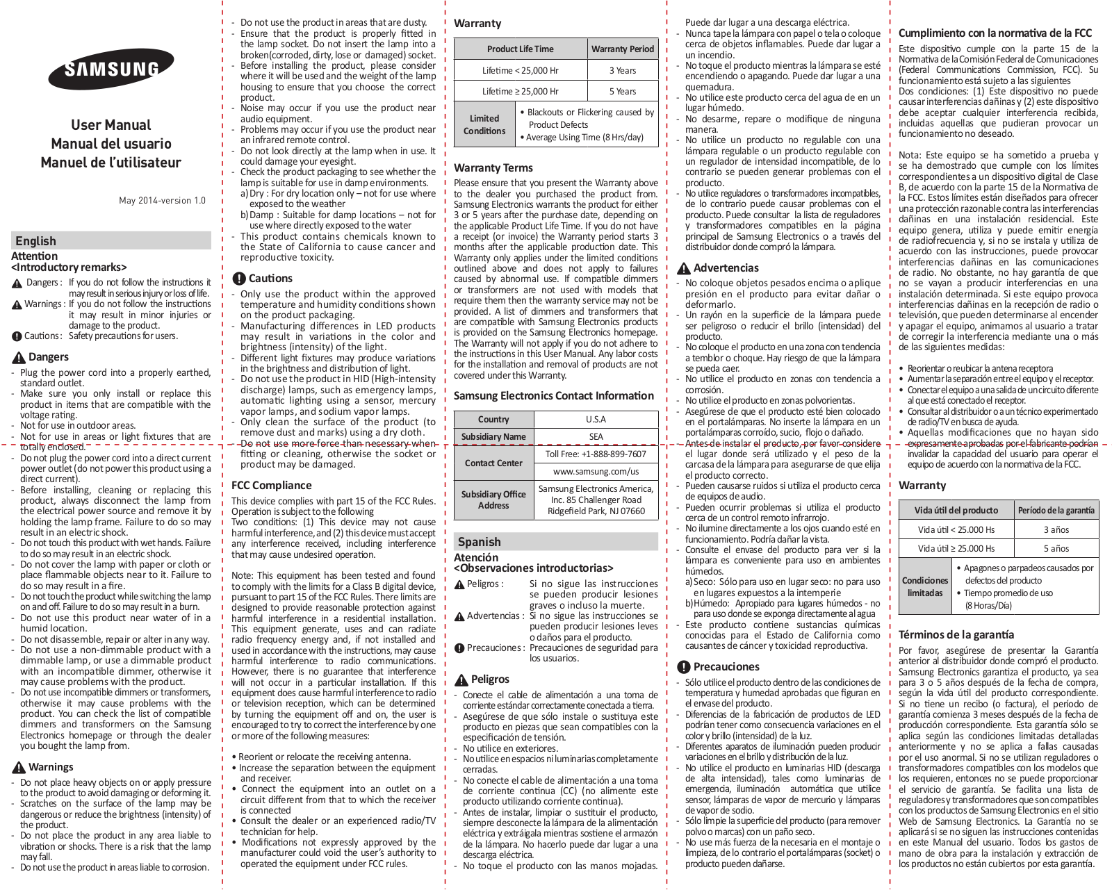 Samsung SI-A8W032180US User Manual