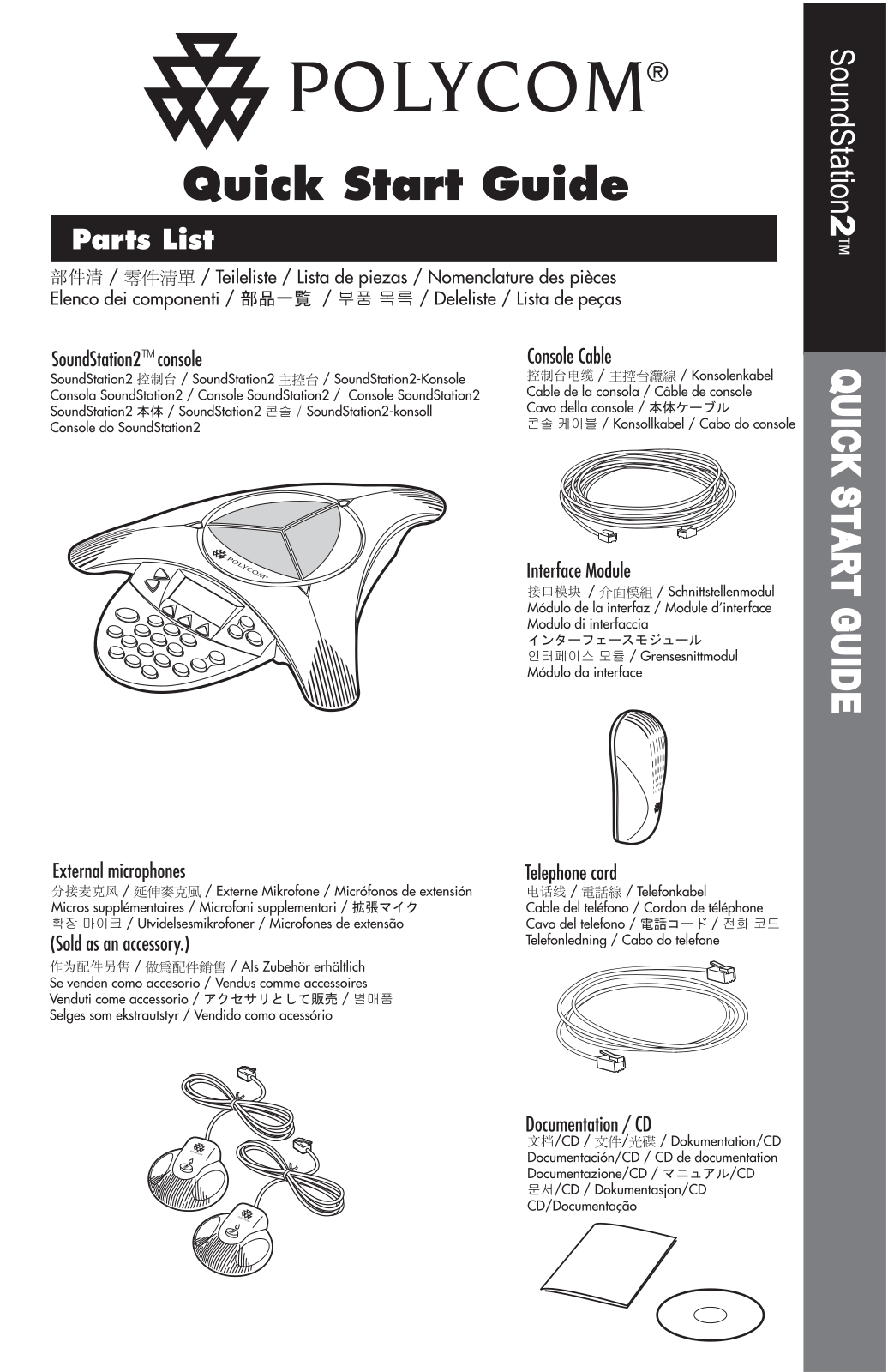 PolyCom SoundStation2 Quick Start Guide