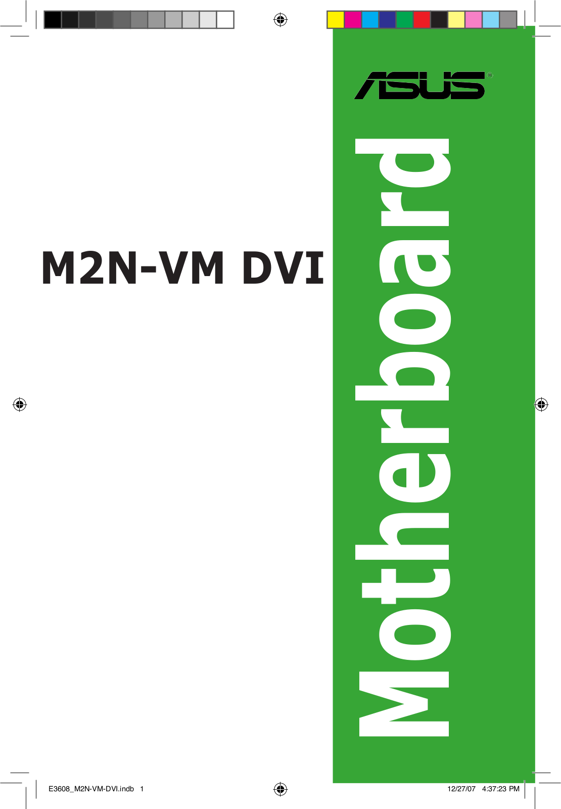 Asus M2N-VM DVI User Manual