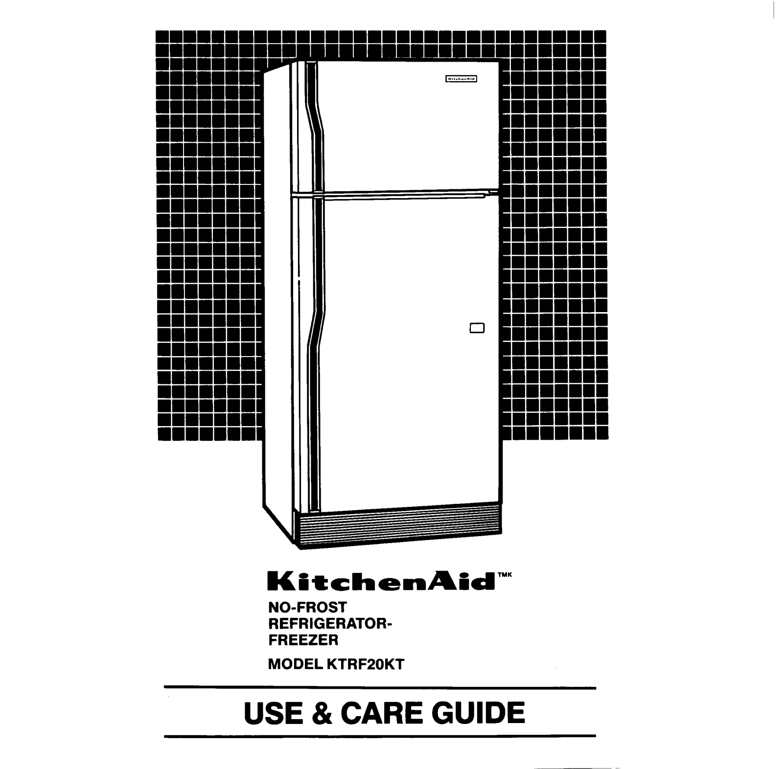 KitchenAid KTRF20KT Owner's Manual