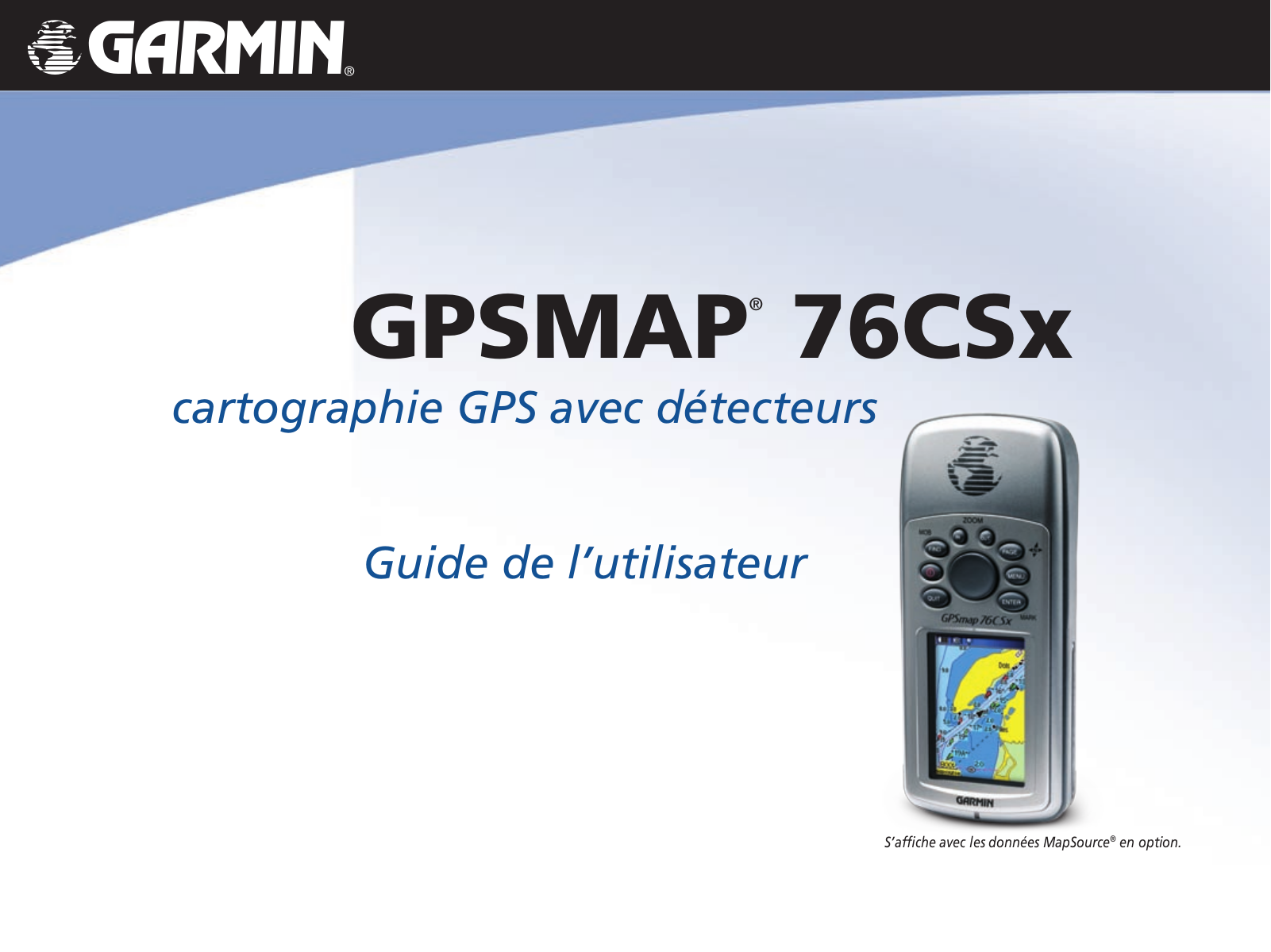 GARMIN 76CSx Guide de l’utilisateur