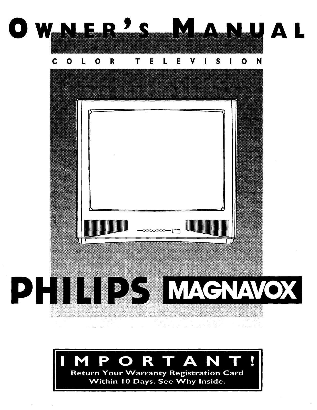 Philips TP2576C Owner's Manual