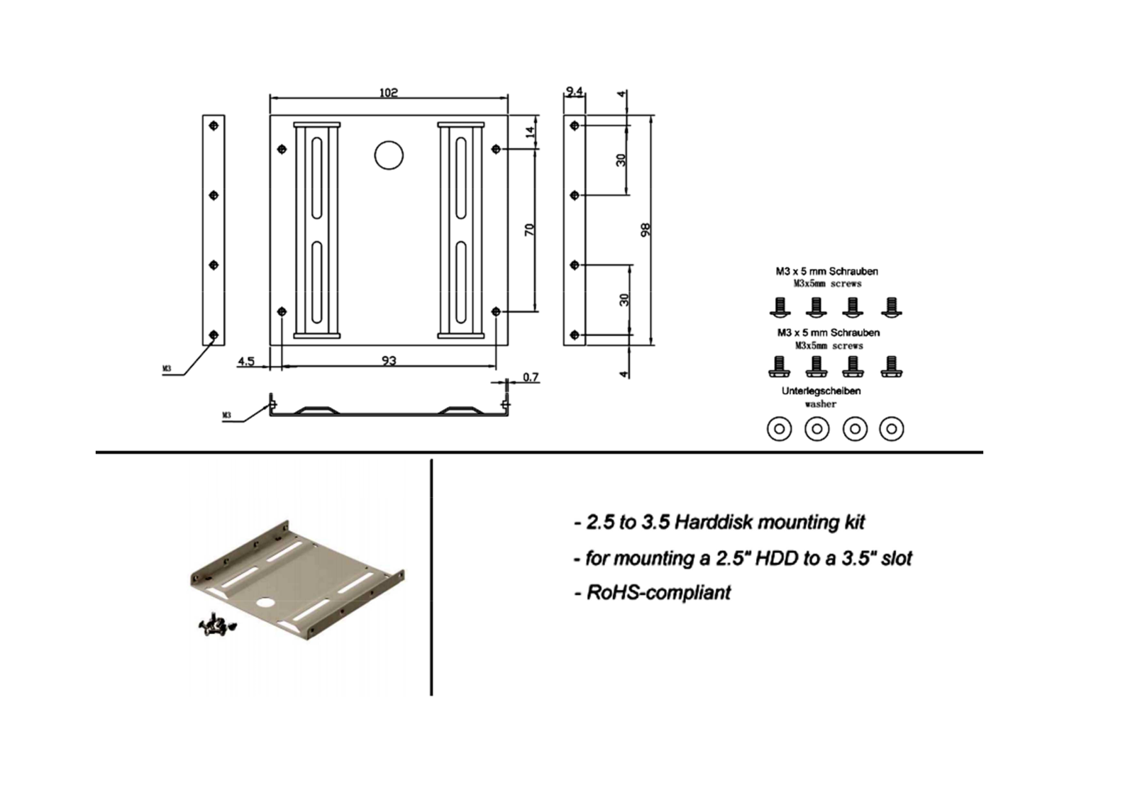 Goobay ICA-FF Datasheet - ManualMachine.com