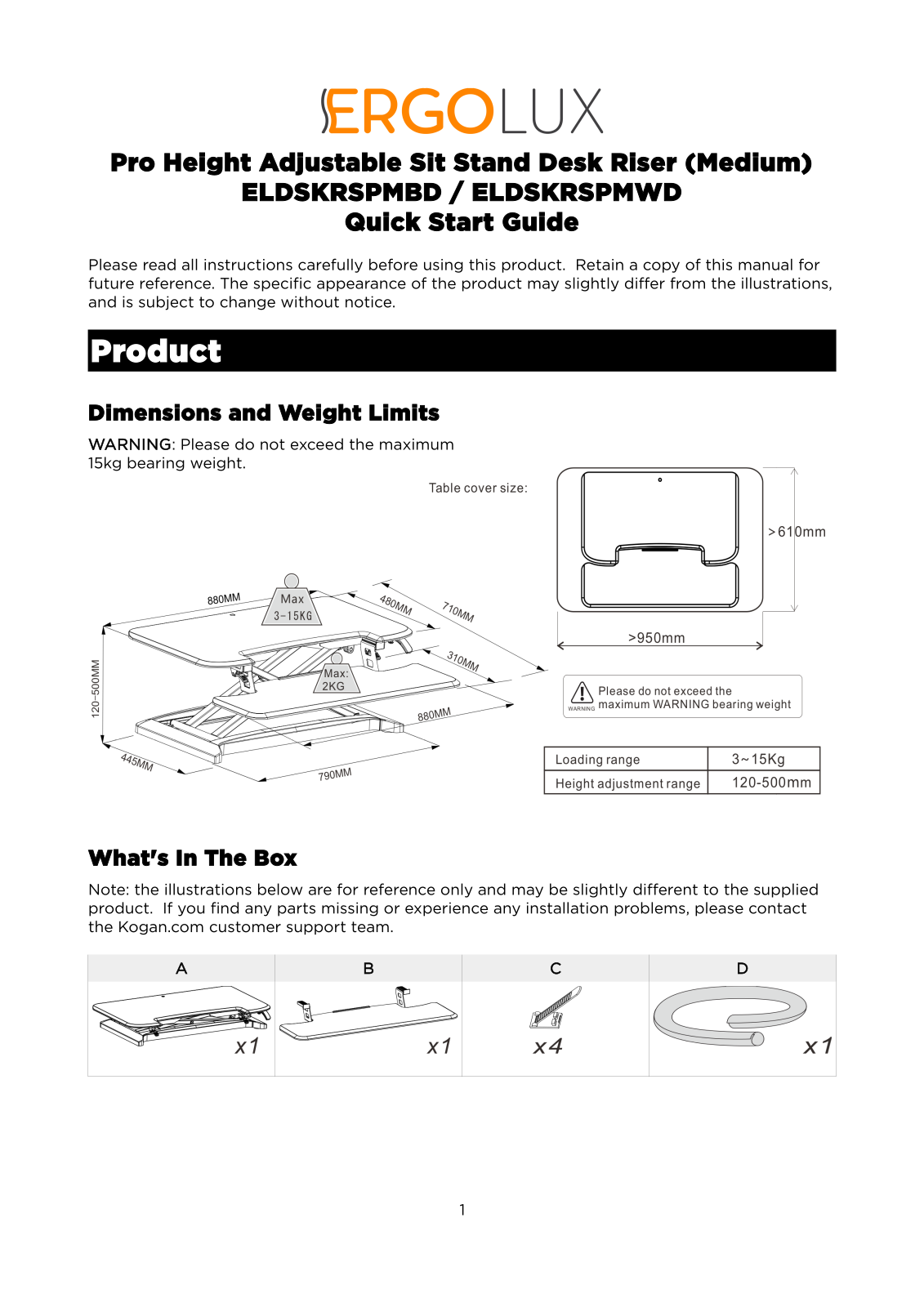 Ergolux ELDSKRSPMBD User guide - ManualMachine.com