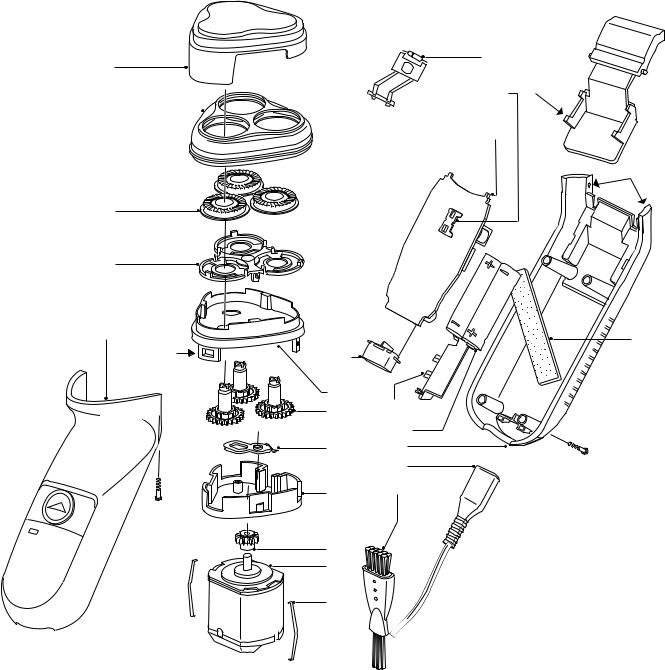 Philips HQ4821A Service Manual