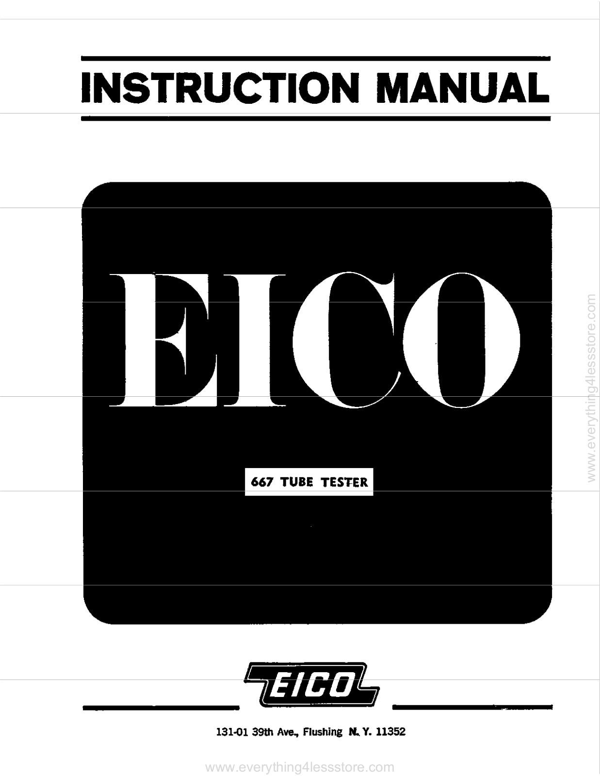 Eico 667 User Manual