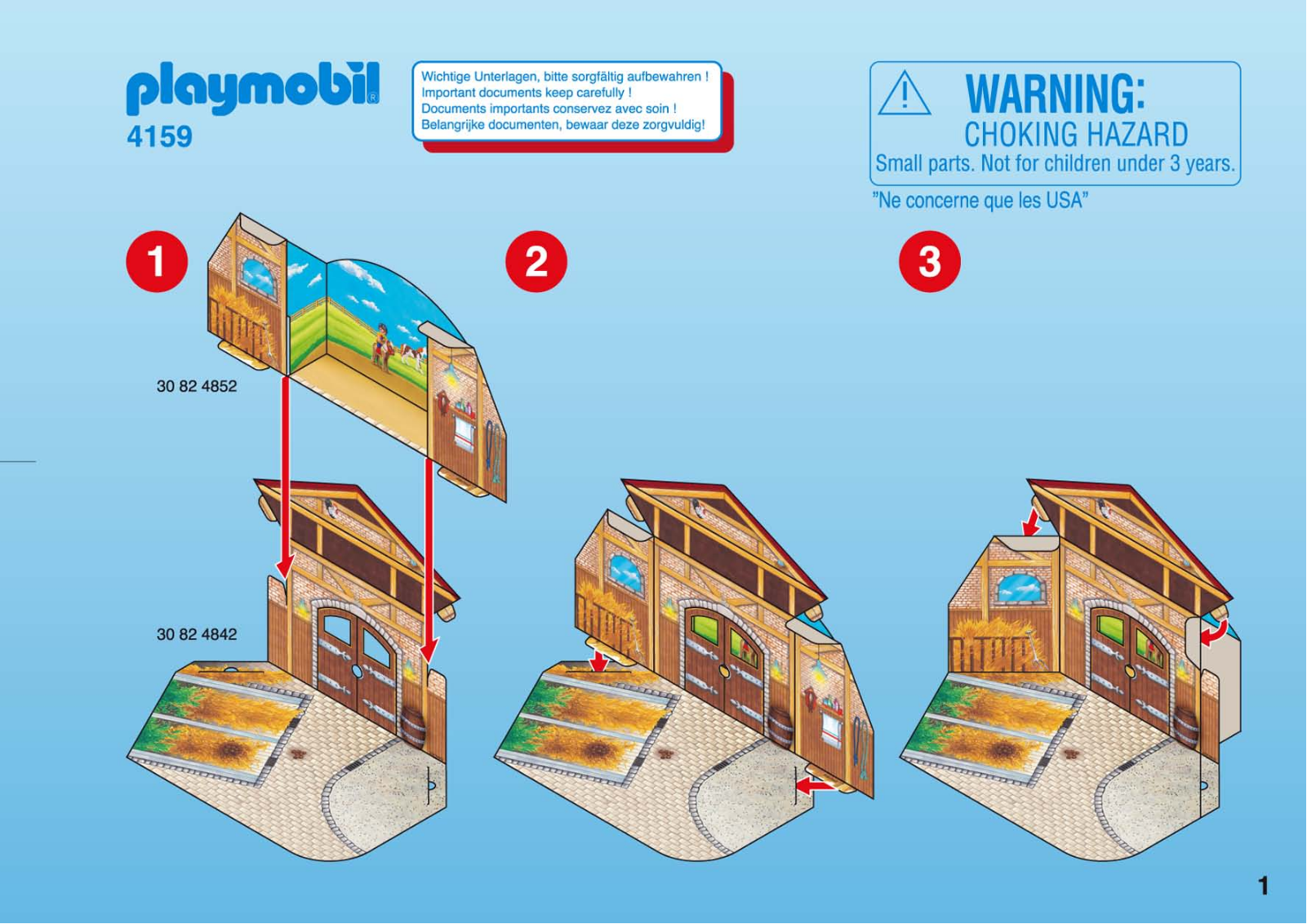 Playmobil 4159 Instructions