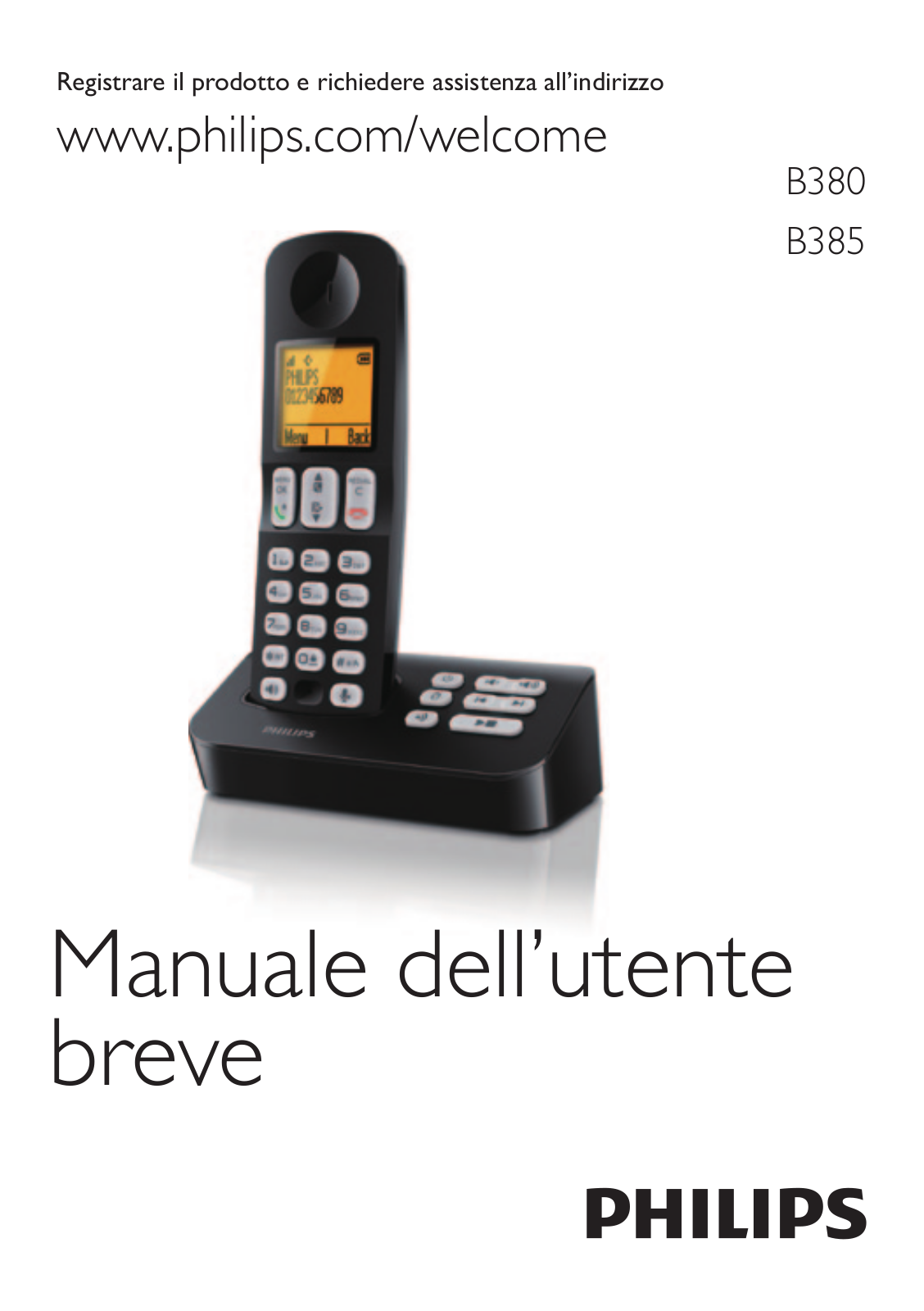 Philips B3851B/38 quick guide - ManualMachine.com
