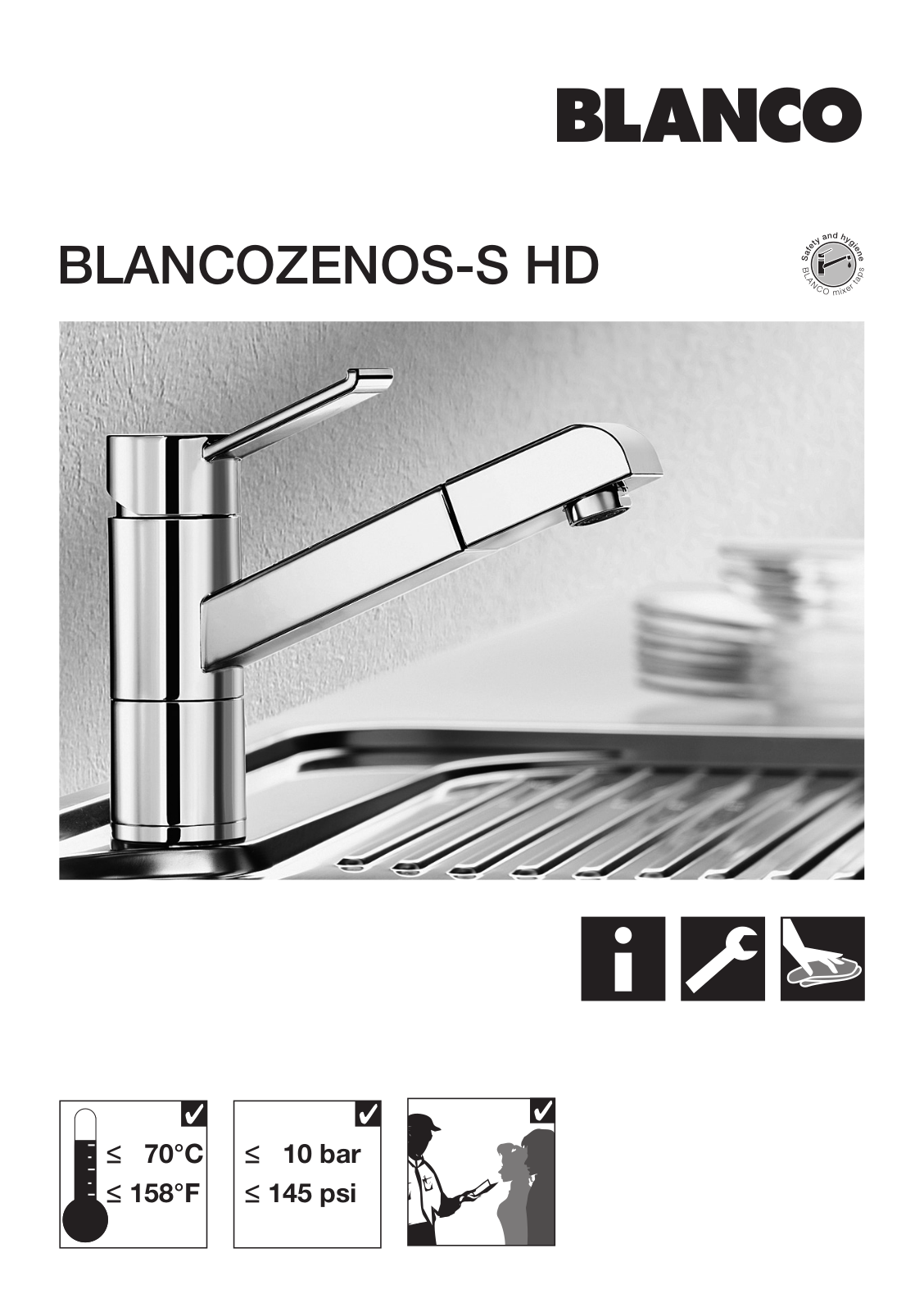 Blanco Zenos-S HD Service Manual