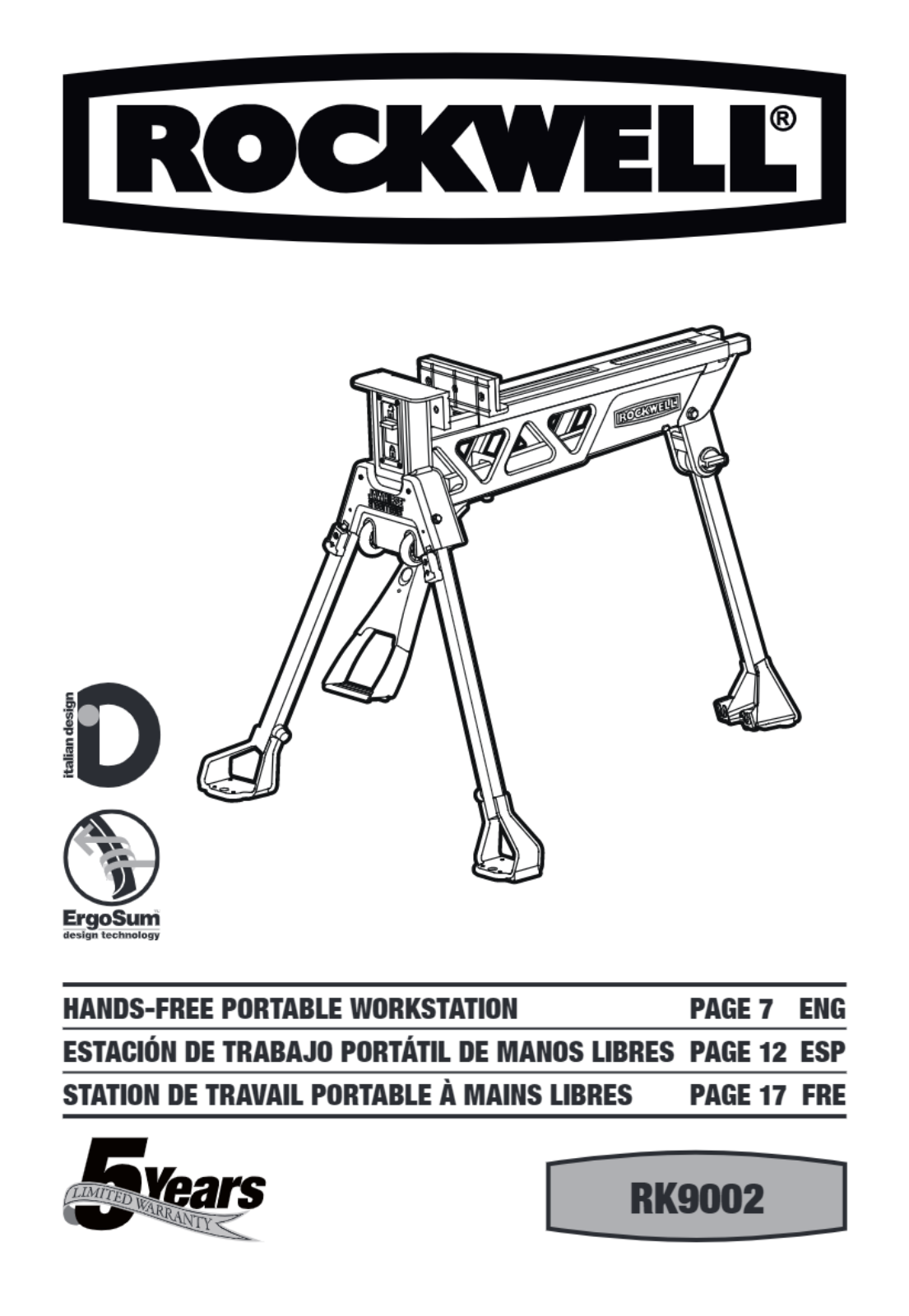 Rockwell RK9002 User Manual